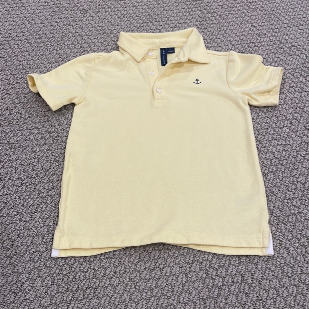 Like new 5T Janie and Jack yellow polo